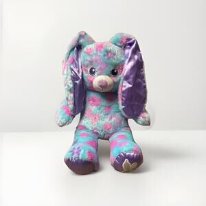 Build A Bear Bunny Rabbit Blue Beary Fairy with Sparkle Wings 16" Plush‎ Easter